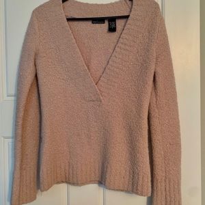 Soft pink Victoria’s Secret V-neck sweater